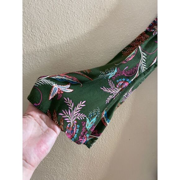 Anthropologie Jaase Mixed Print  Multicolor Pattern Top Size Medium - Picture 2 of 4